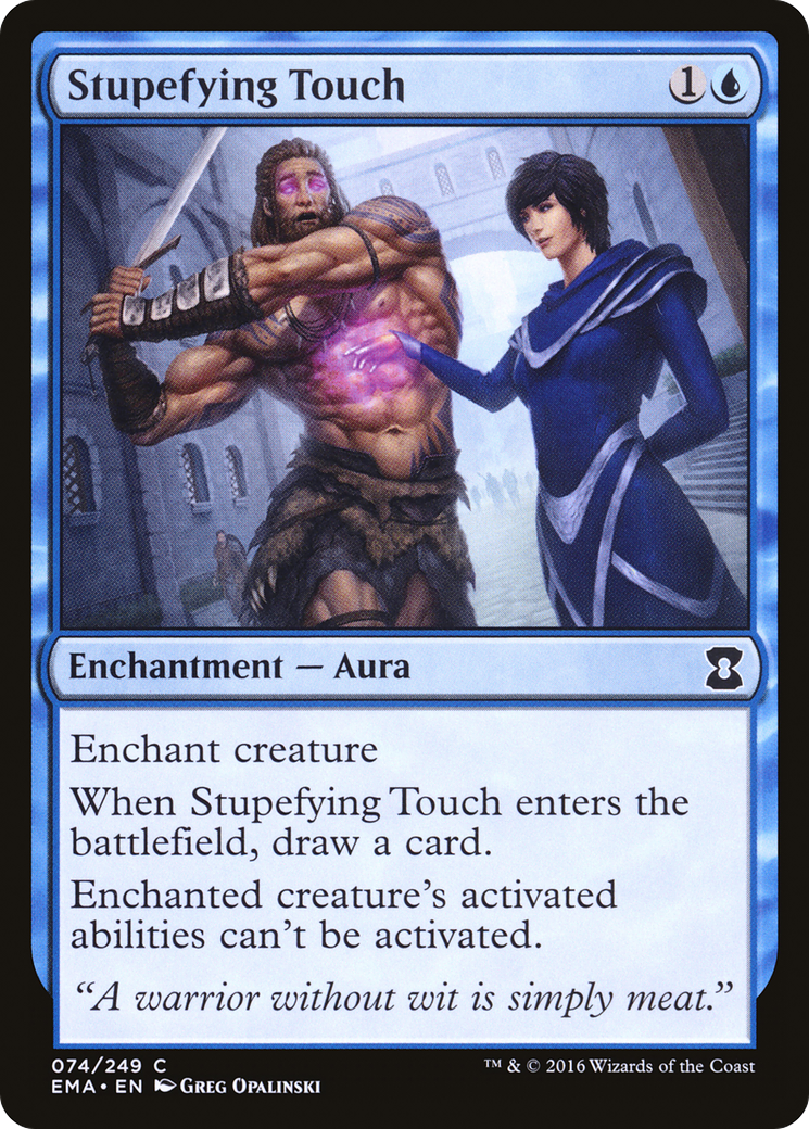 Stupefying Touch (074) Foil - Eternal Masters