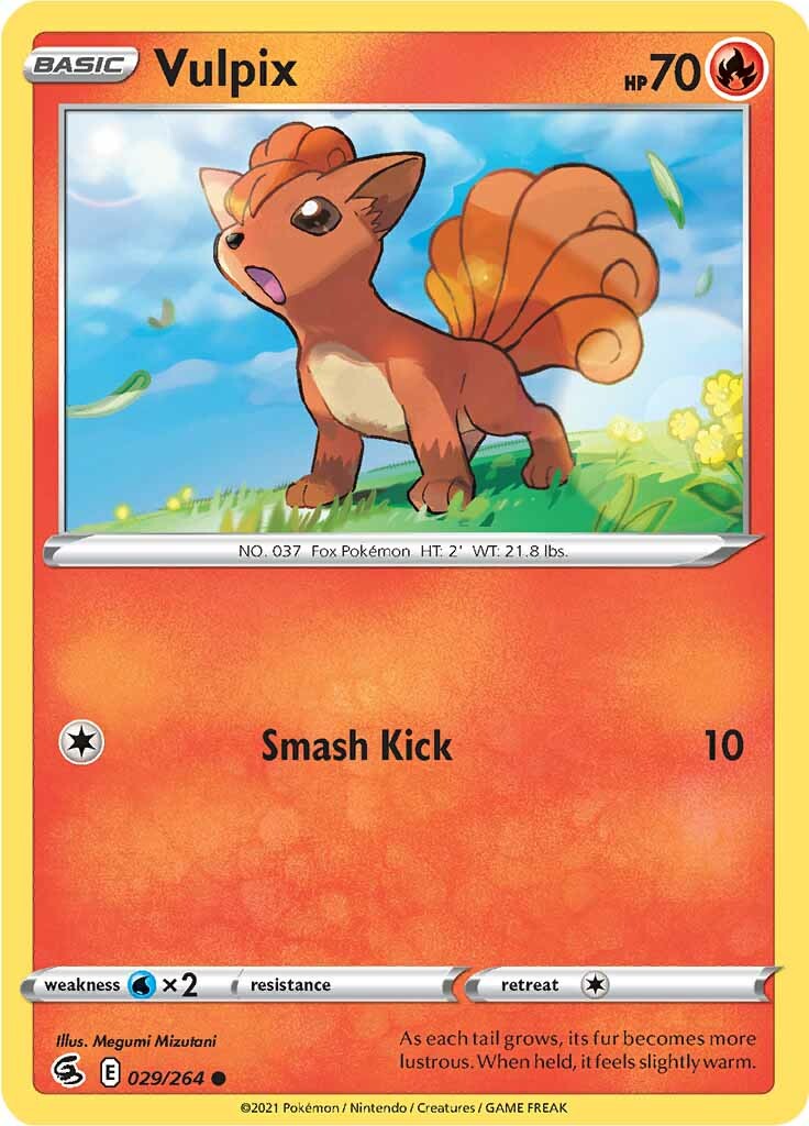 Vulpix (029/264) [Sword & Shield: Fusion Strike] | Silver Goblin