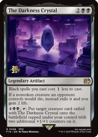 The Darkness Crystal (Prerelease) (096) Foil - FINAL FANTASY
