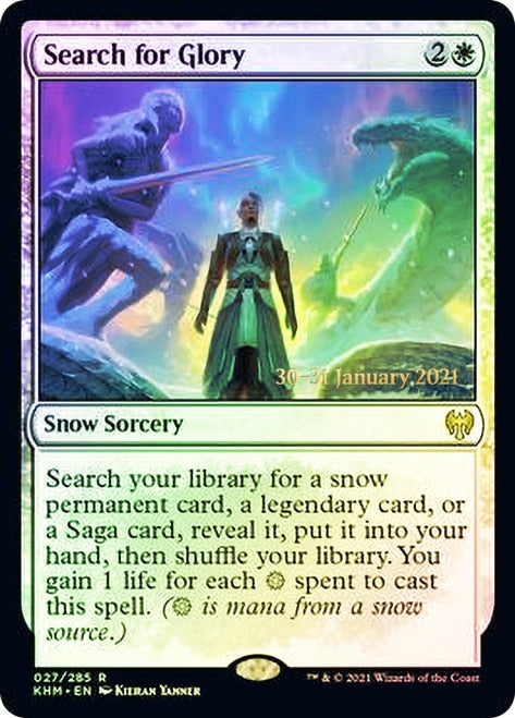 Search for Glory [Kaldheim Prerelease Promos] | Silver Goblin