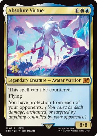 Absolute Virtue (212) Foil - Prerelease Cards
