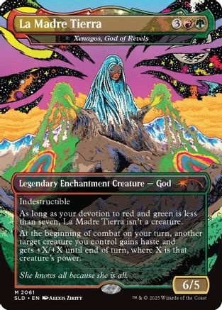 La Madre Tierra – Xenagos, God of Revels (2061) - Secret Lair Drop Series