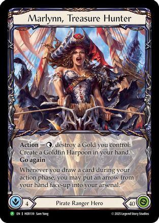 Marlynn, Treasure Hunter (HER139) Rainbow Foil - FaB Promos