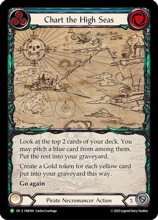 Chart the High Seas (FAB344) Rainbow Foil - FaB Promos