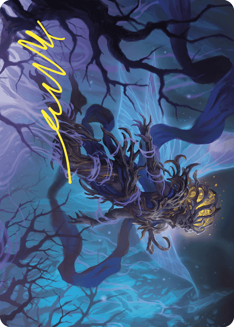 Sleep-Cursed Faerie Art Card (Gold-Stamped Signature) [Wilds of Eldraine Art Series] | Silver Goblin