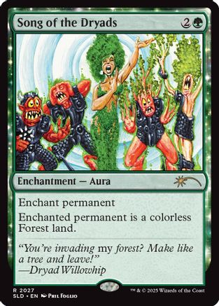 Song of the Dryads (2027) - Secret Lair Drop Series