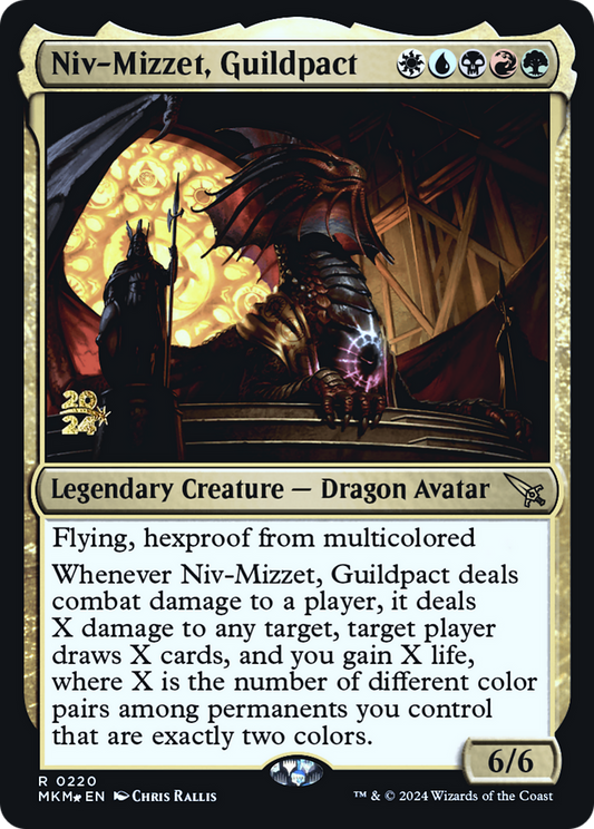 Niv-Mizzet, Guildpact Foil (220S)