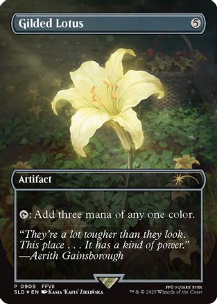Gilded Lotus (909) Foil - Secret Lair Drop Series
