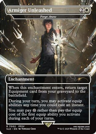 Armiger Unleashed – Forge Anew (7002) - Secret Lair Drop Series
