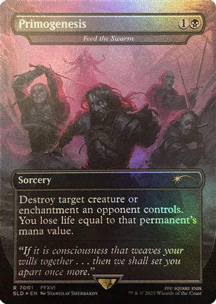 Primogenesis – Feed the Swarm (7001) Foil - Secret Lair Drop Series