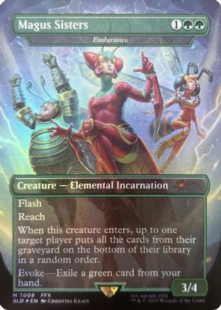Magus Sisters – Endurance (7008) Foil - Secret Lair Drop Series