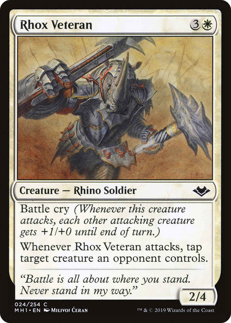Rhox Veteran (024) - Modern Horizons