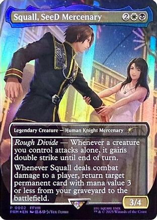 Squall, SeeD Mercenary (002) Foil - Standard Showdown Promos