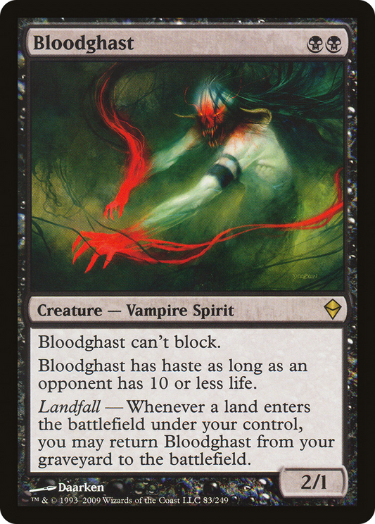 Bloodghast (083) - Zendikar