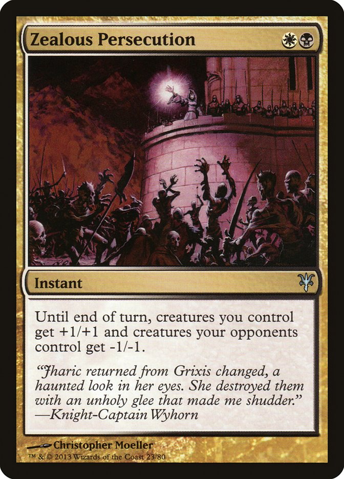 Zealous Persecution (023) - Duel Decks: Sorin vs. Tibalt