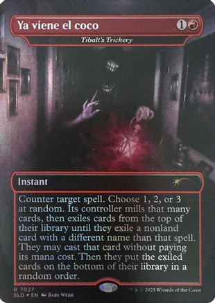 Ya viene el coco – Tibalt's Trickery (7027) Foil - Secret Lair Drop Series