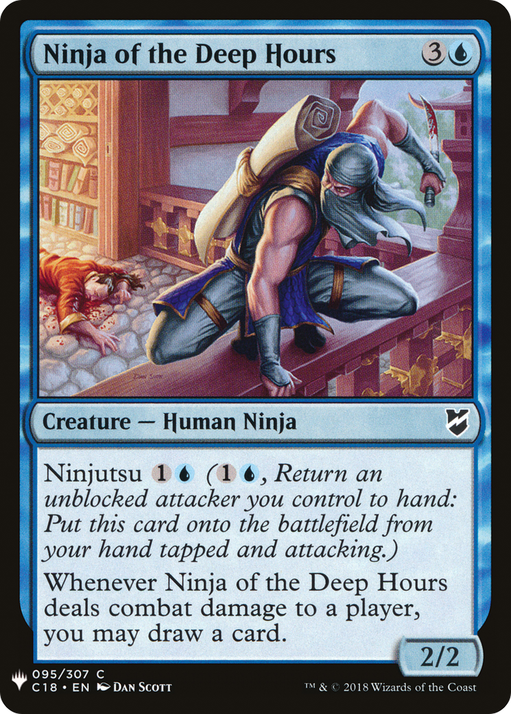 Ninja of the Deep Hours (C18-95) - The List