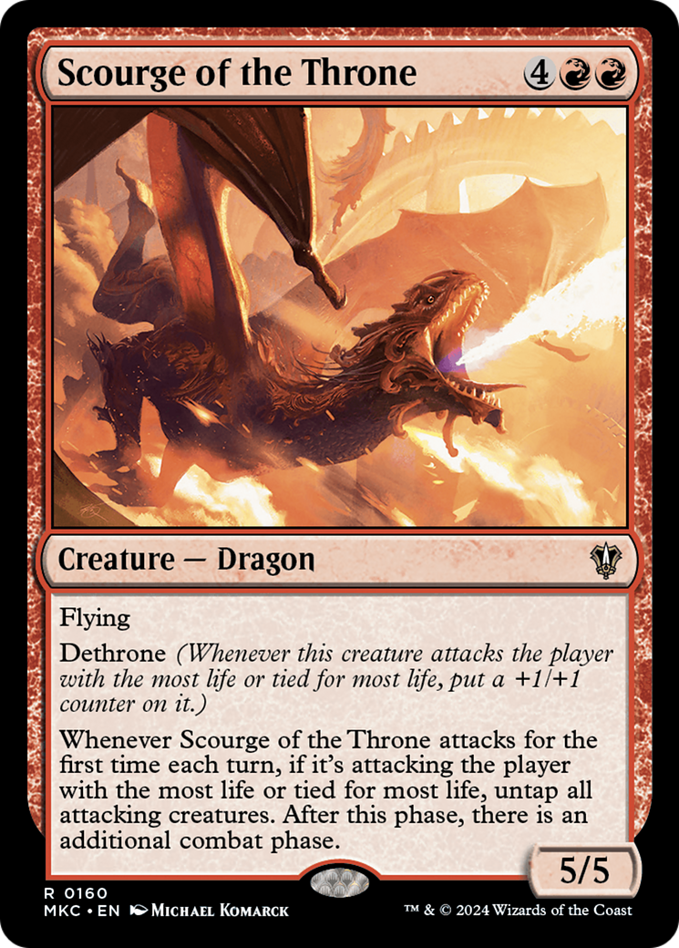 Scourge of the Throne (160) - Murders at Karlov Manor Commander