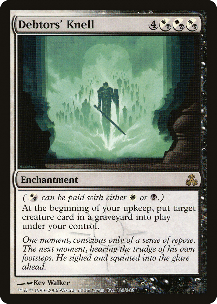 Debtors' Knell (141) Foil - Guildpact