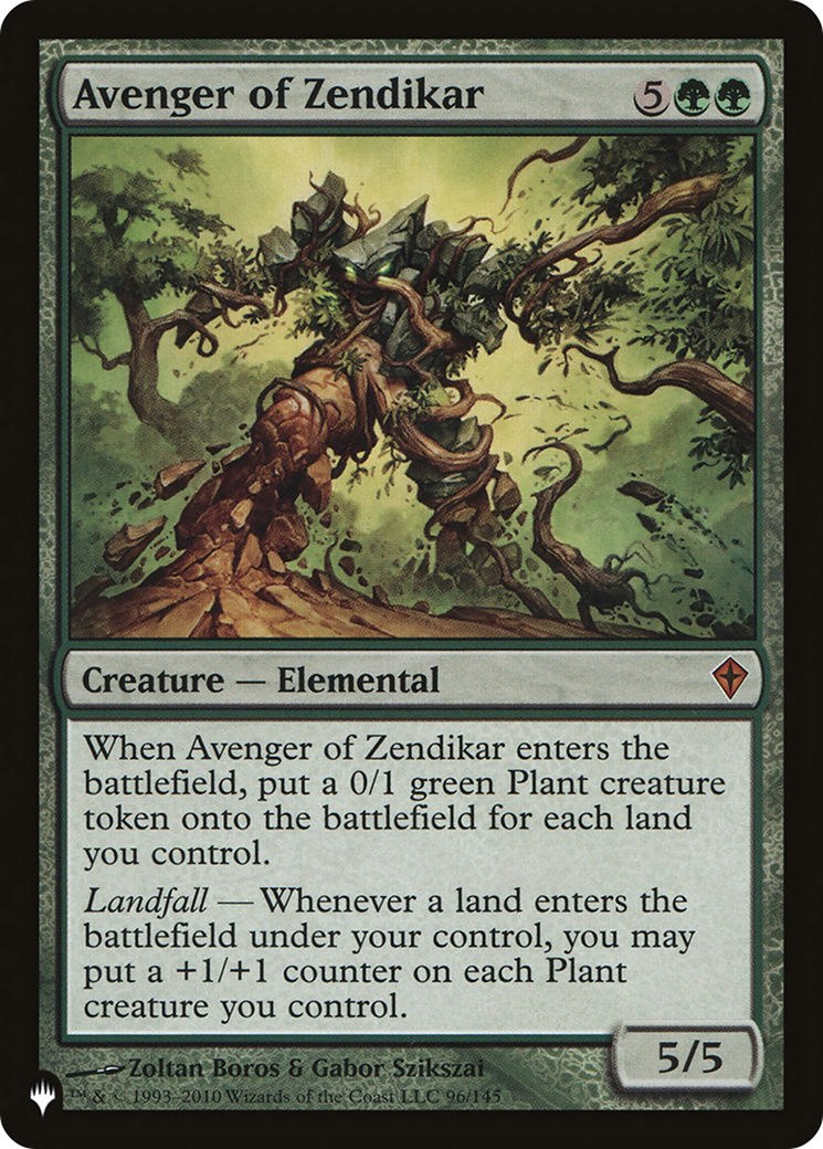 Avenger of Zendikar [The List] | Silver Goblin