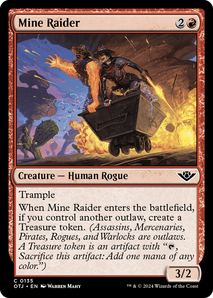 Mine Raider [Outlaws of Thunder Junction] | Silver Goblin