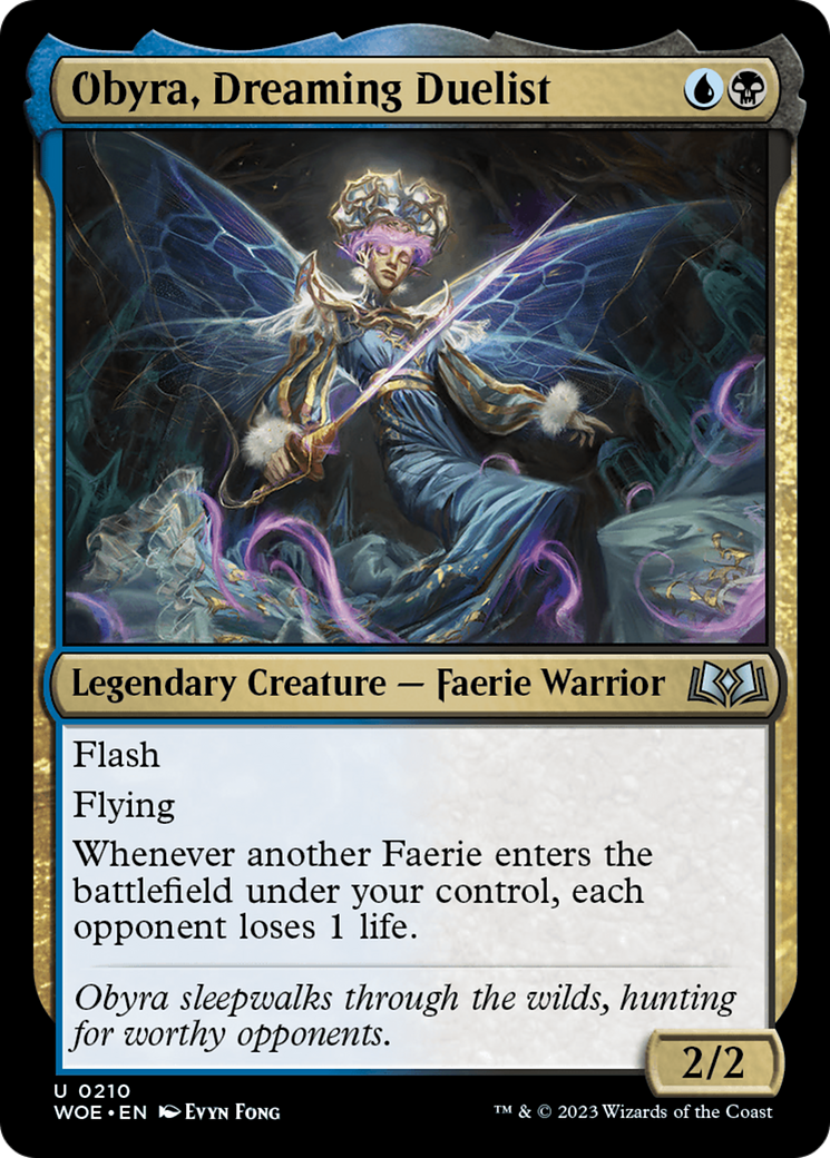 Obyra, Dreaming Duelist (210) Foil - Wilds of Eldraine