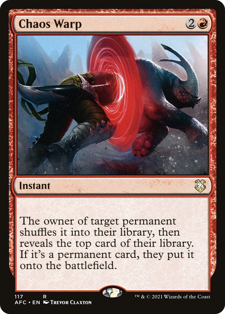 Chaos Warp (117) - Forgotten Realms Commander