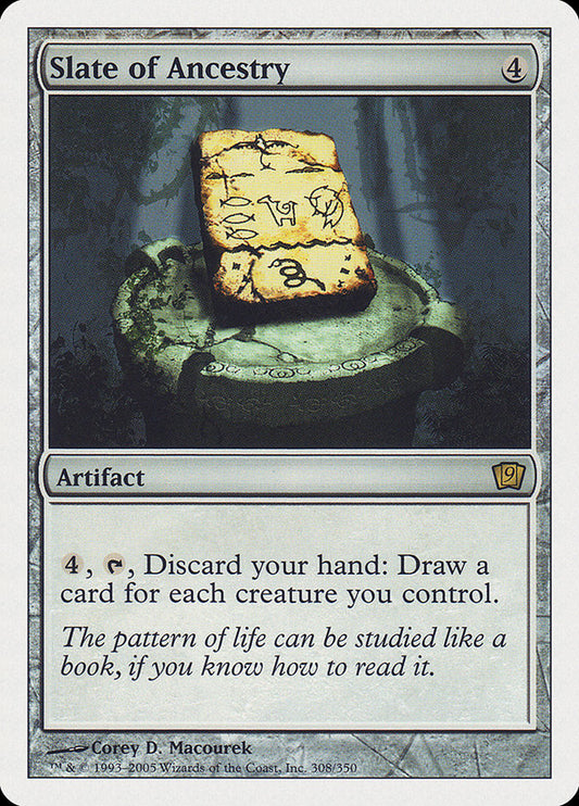 Slate of Ancestry [Ninth Edition] Foil