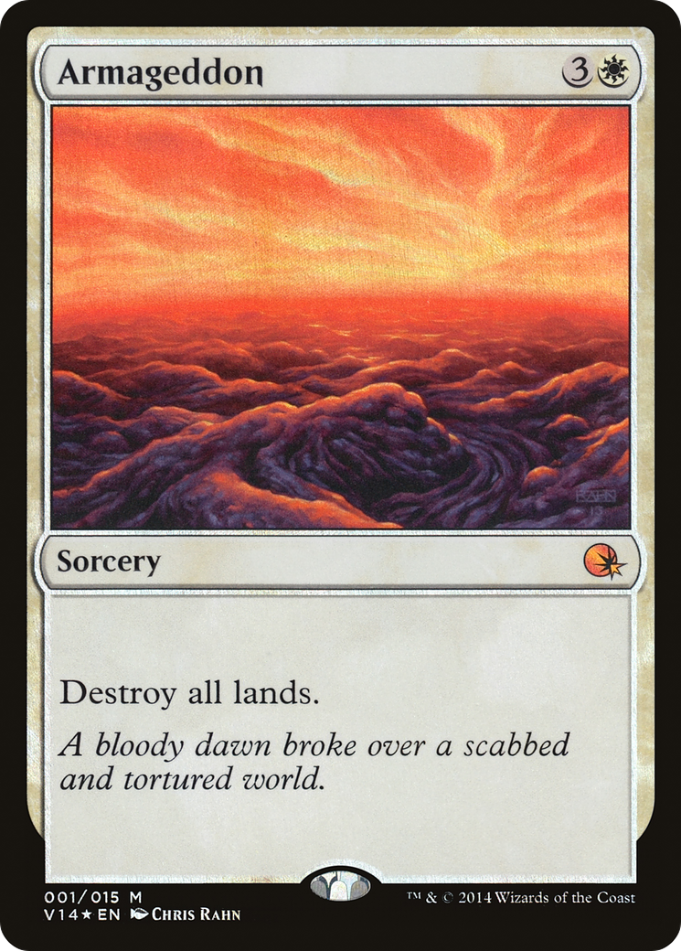 Armageddon (001) Foil - From the Vault: Annihilation