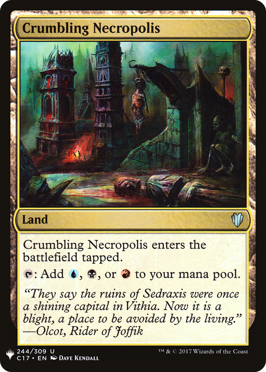 Crumbling Necropolis (C17-244) - The List