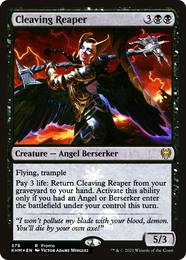 Cleaving Reaper (376) Foil - Kaldheim Promos