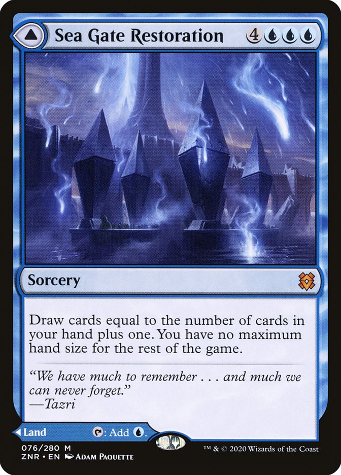 Sea Gate Restoration (076) Foil - Zendikar Rising