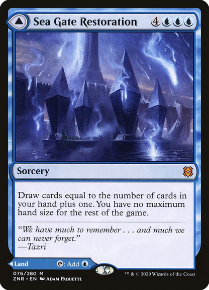 Sea Gate Restoration (076) Foil - Zendikar Rising