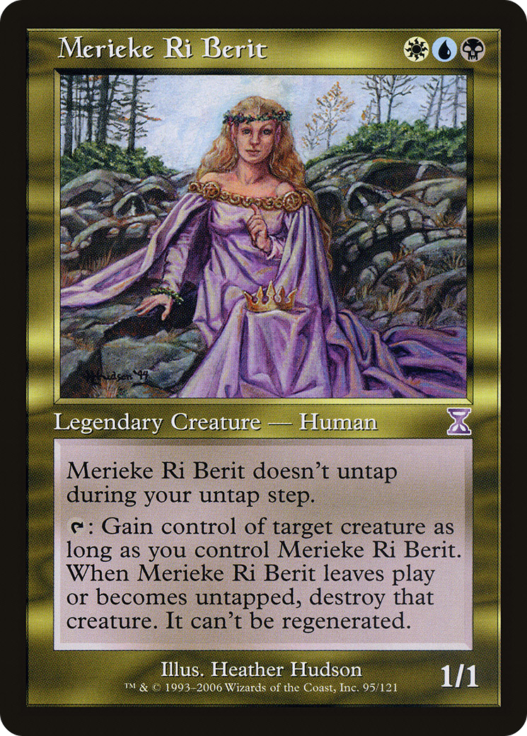 Merieke Ri Berit (Retro) (095) Foil - Time Spiral Timeshifted