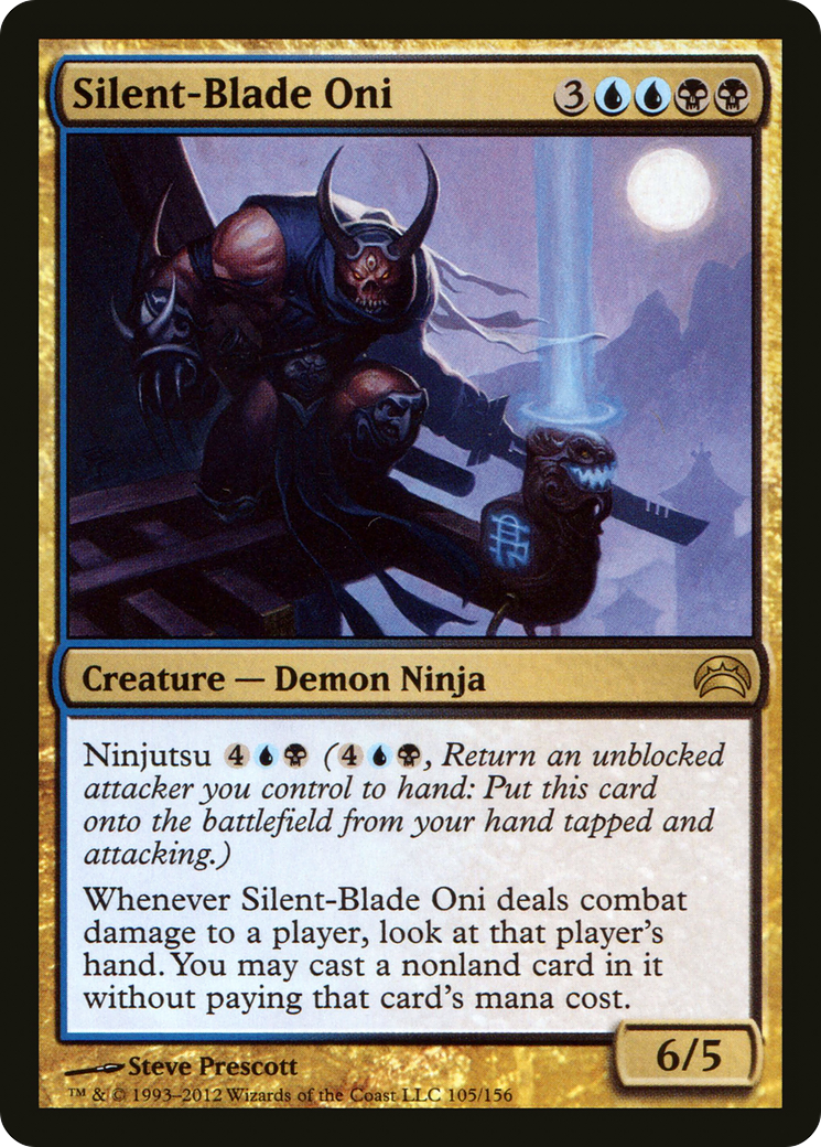 Silent-Blade Oni (105) - Planechase 2012