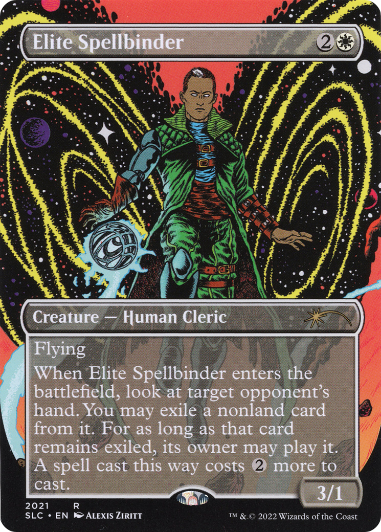 Elite Spellbinder (Borderless) [Secret Lair 30th Anniversary Countdown Kit] | Silver Goblin