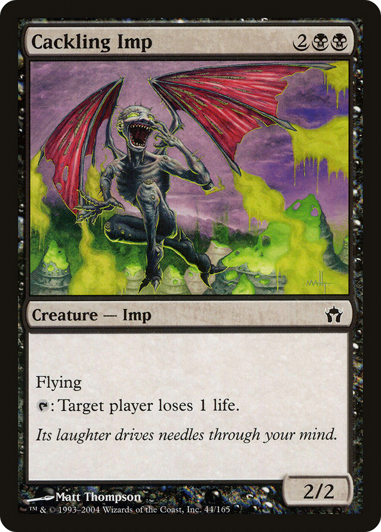 Cackling Imp [Fifth Dawn] Foil