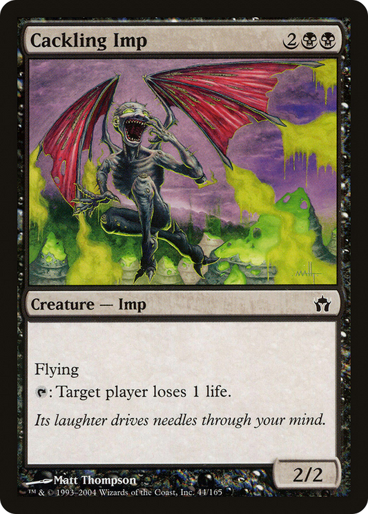 Cackling Imp [Fifth Dawn] Foil
