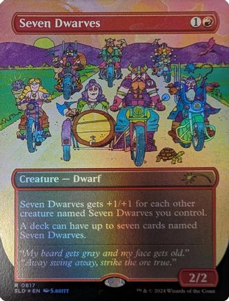 Seven Dwarves (817) Foil - Secret Lair Drop Series