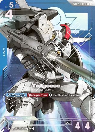 Tallgeese (LR+) (ST02-006) Holofoil- Starter Deck 02 Wings of Advance