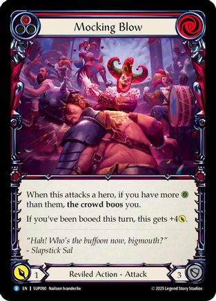 Mocking Blow (Red) (SUP090)  - Super Slam