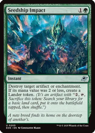 Seedship Impact (205) Foil - Edge of Eternities