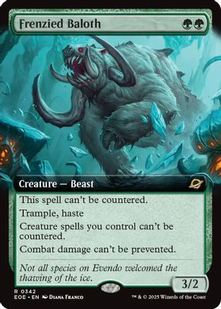Frenzied Baloth (Extended Art) (342) - Edge of Eternities