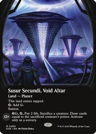 Susur Secundi, Void Altar (Borderless) (284) Foil - Edge of Eternities