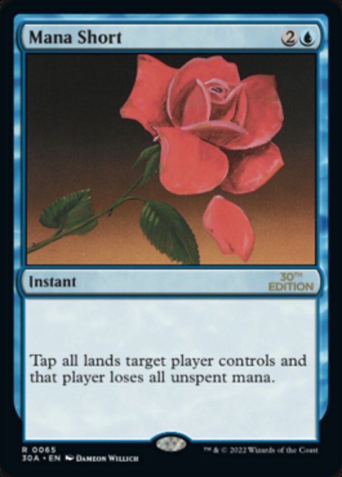 Mana Short (065) - 30th Anniversary Edition