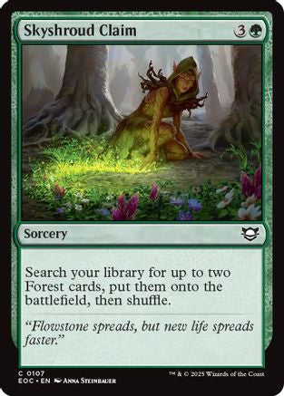 Skyshroud Claim (107) - Commander: Edge of Eternities