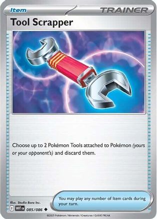 Tool Scrapper (85) Reverse Holofoil - SV White Flare