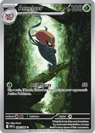 Accelgor - 094/086 (94) Holofoil - SV White Flare