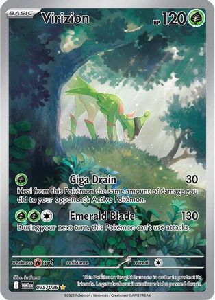 Virizion - 095/086 (95) Holofoil - SV White Flare