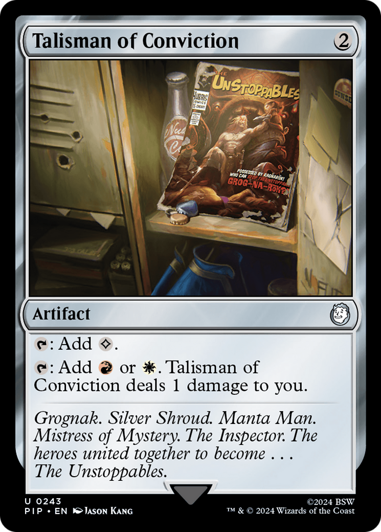 Talisman of Conviction [Fallout] | Silver Goblin